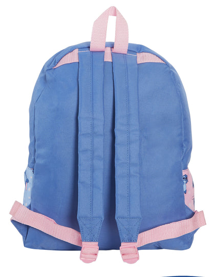 Disney Stitch Backpack + Lunch Bag + Pencil Case Girls 3 Piece School Bag Set