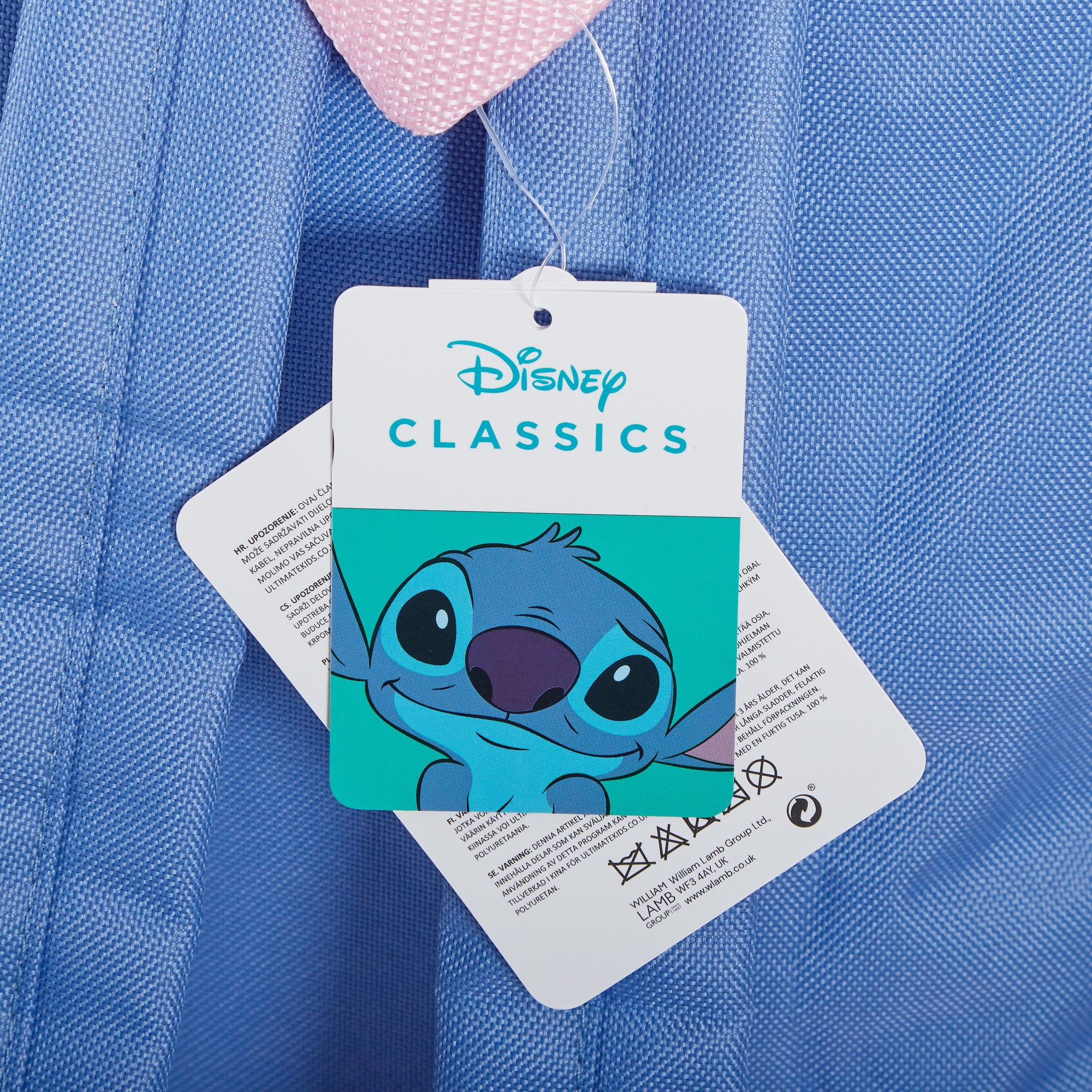 Disney Stitch Backpack + Lunch Bag + Pencil Case Girls 3 Piece School Bag Set