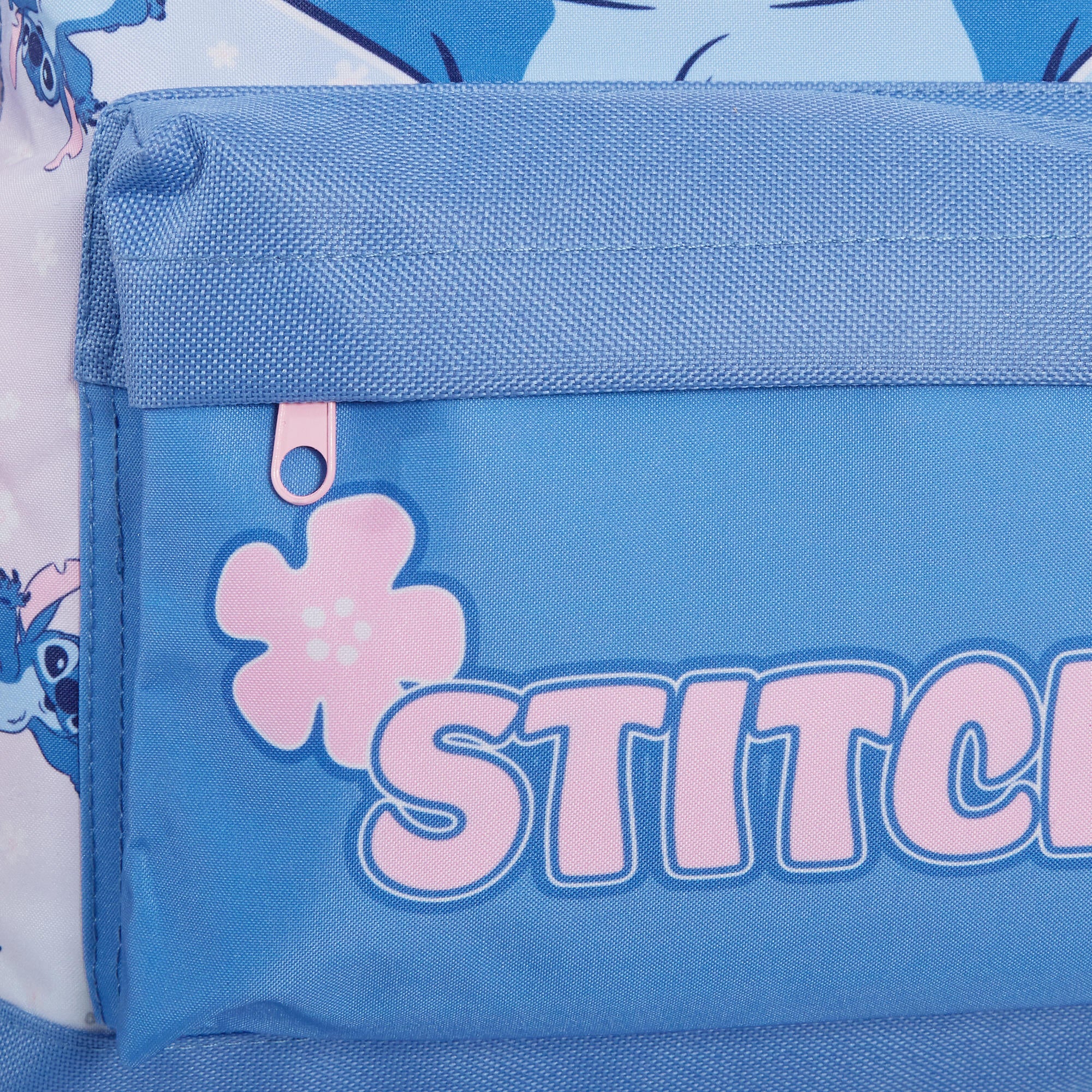 Disney Stitch Backpack + Lunch Bag + Pencil Case Girls 3 Piece School Bag Set
