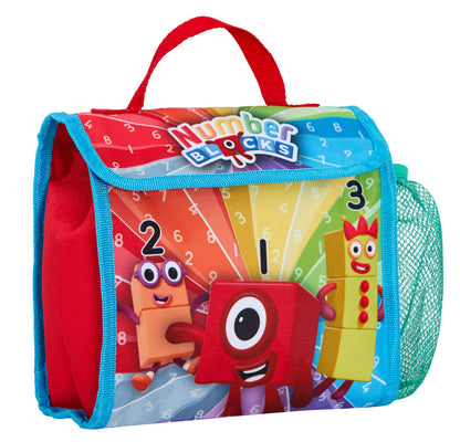 Numberblocks Backpack + Lunch Bag + Pencil Case Kids 3 Piece Nursey School Bag