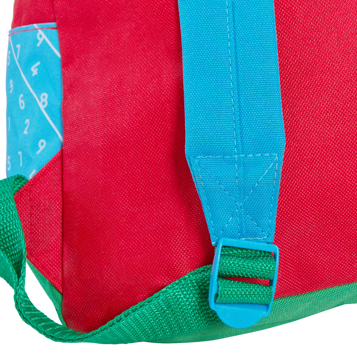 Numberblocks Backpack + Lunch Bag + Pencil Case Kids 3 Piece Nursey School Bag