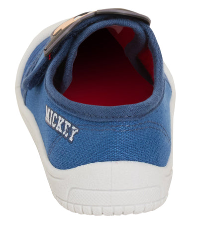 Boys Disney Mickey Mouse Canvas Pumps Toddler First Walkers Plimsolls Trainers
