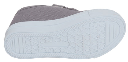 Kids Canvas Pumps Boys Trainers Girls Plimsolls Unisex Easy Fasten Casual Shoes