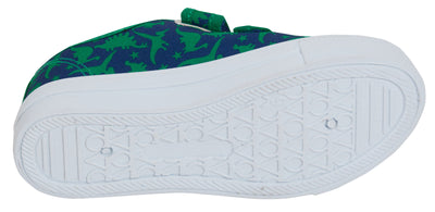Kids Canvas Pumps Boys Trainers Girls Plimsolls Unisex Easy Fasten Casual Shoes