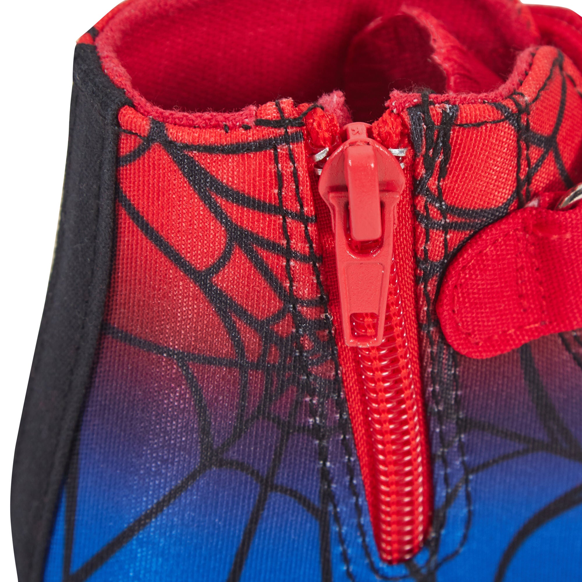 Boys Spiderman Canvas Hi Top Trainers Kids Marvel Sports Shoes Plimsolls Pumps