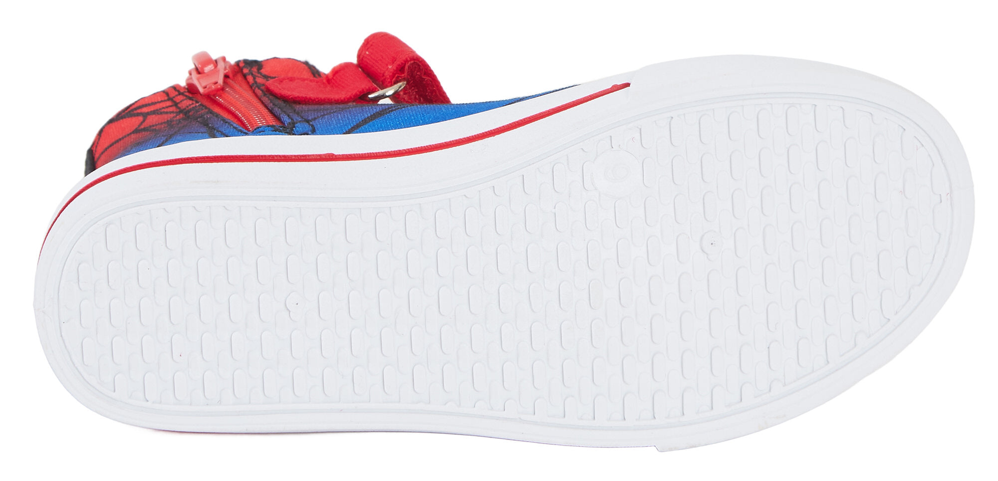 Boys Spiderman Canvas Hi Top Trainers Kids Marvel Sports Shoes Plimsolls Pumps