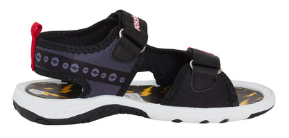 Pokemon Sports Sandals For Boys Kids Pikachu Open Toe Easy Fasten Summer Shoes