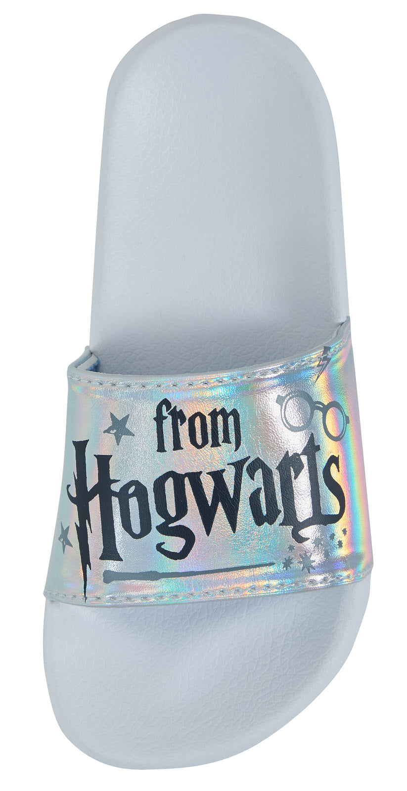 Harry Potter Iridescent Sliders Kids Holographic Summer Holiday Sandals Shoes