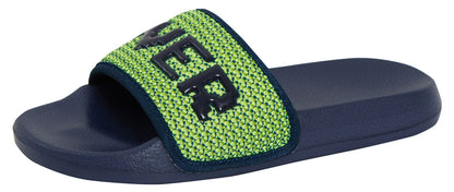 Boys Game Over Sliders Kids Gamer Sandals Summer Pool Shoes Beach Flip Flops