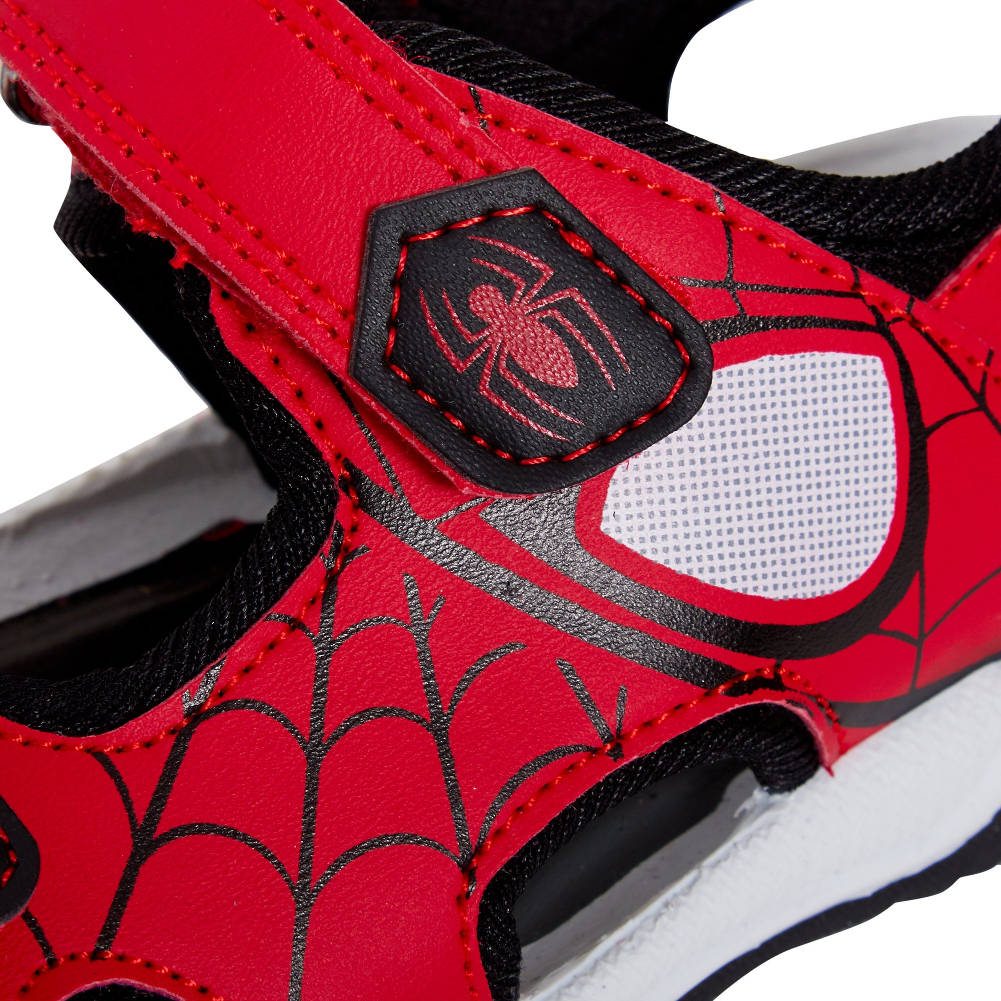 Spiderman Sports Sandals Kids Marvel Open Toe Easy Fasten Sliders Summer Shoes