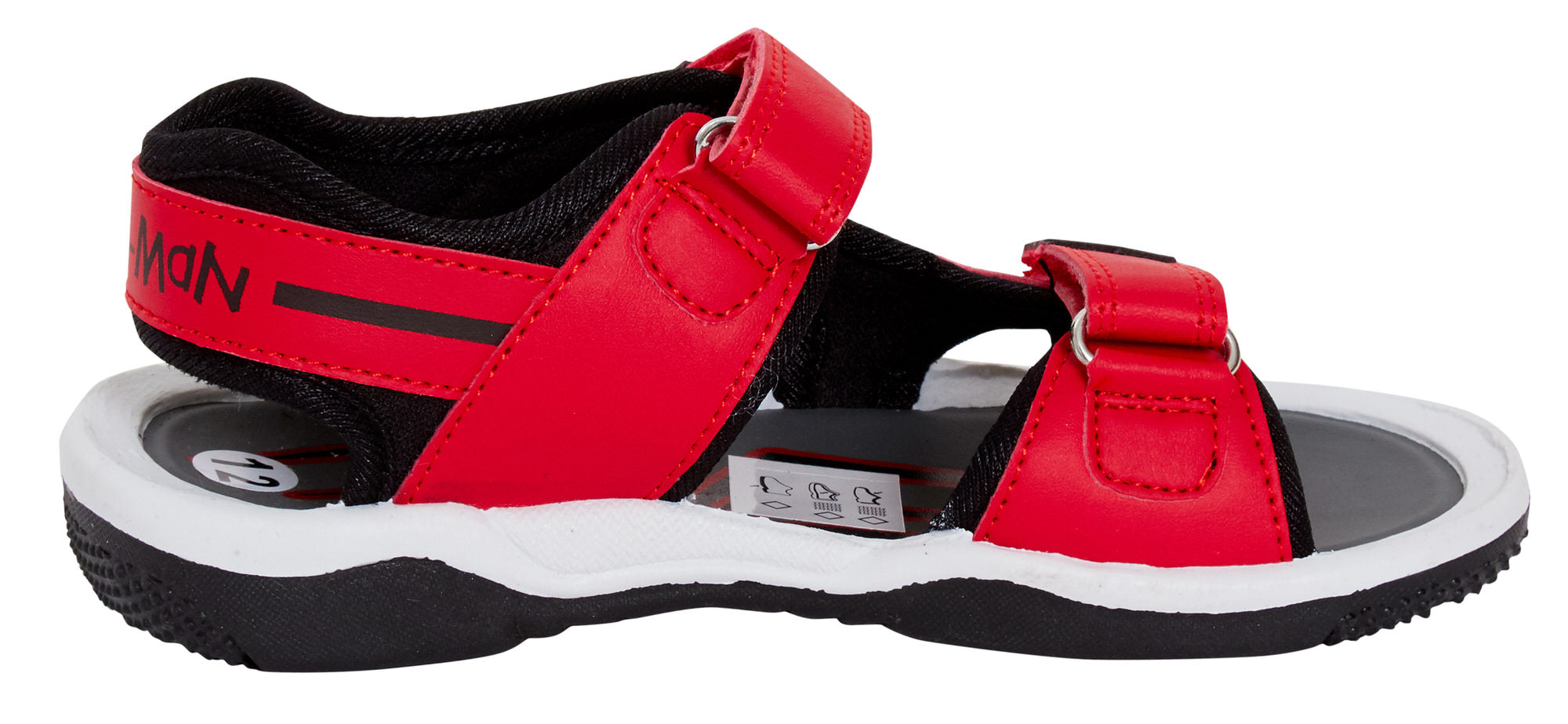 Spiderman Sports Sandals Kids Marvel Open Toe Easy Fasten Sliders Summer Shoes