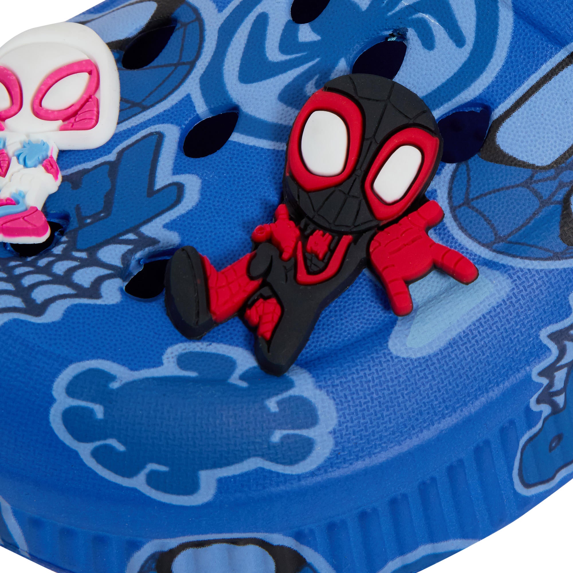 Boys Spidey and His Amazing Friends Clog Sandals + Charms Sliders Beach Shoes