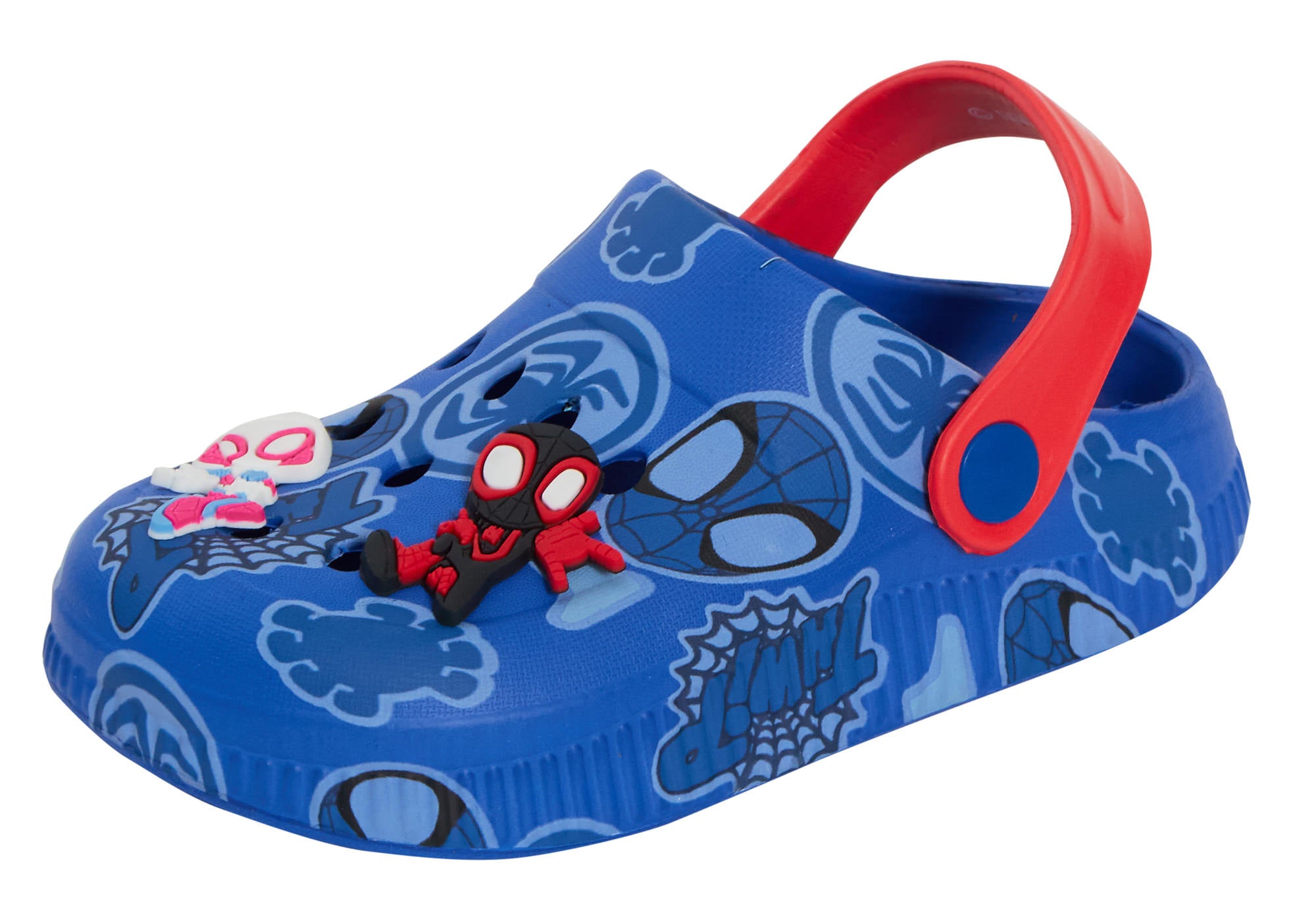 Boys Spidey and His Amazing Friends Clog Sandals + Charms Sliders Beach Shoes