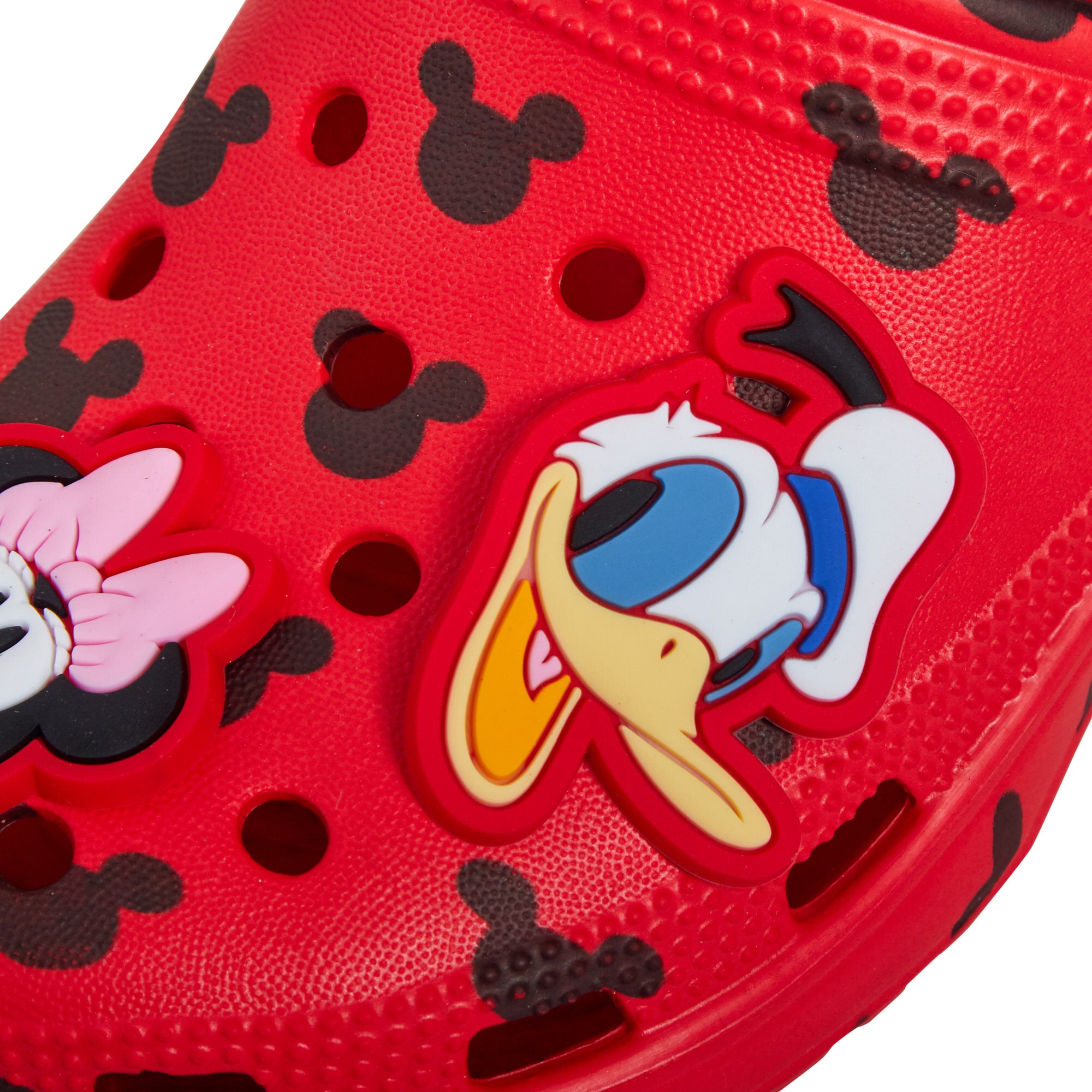 Disney Mickey Mouse Minnie Mouse Clogs Sandals + Charms Kids Sliders Beach Shoes