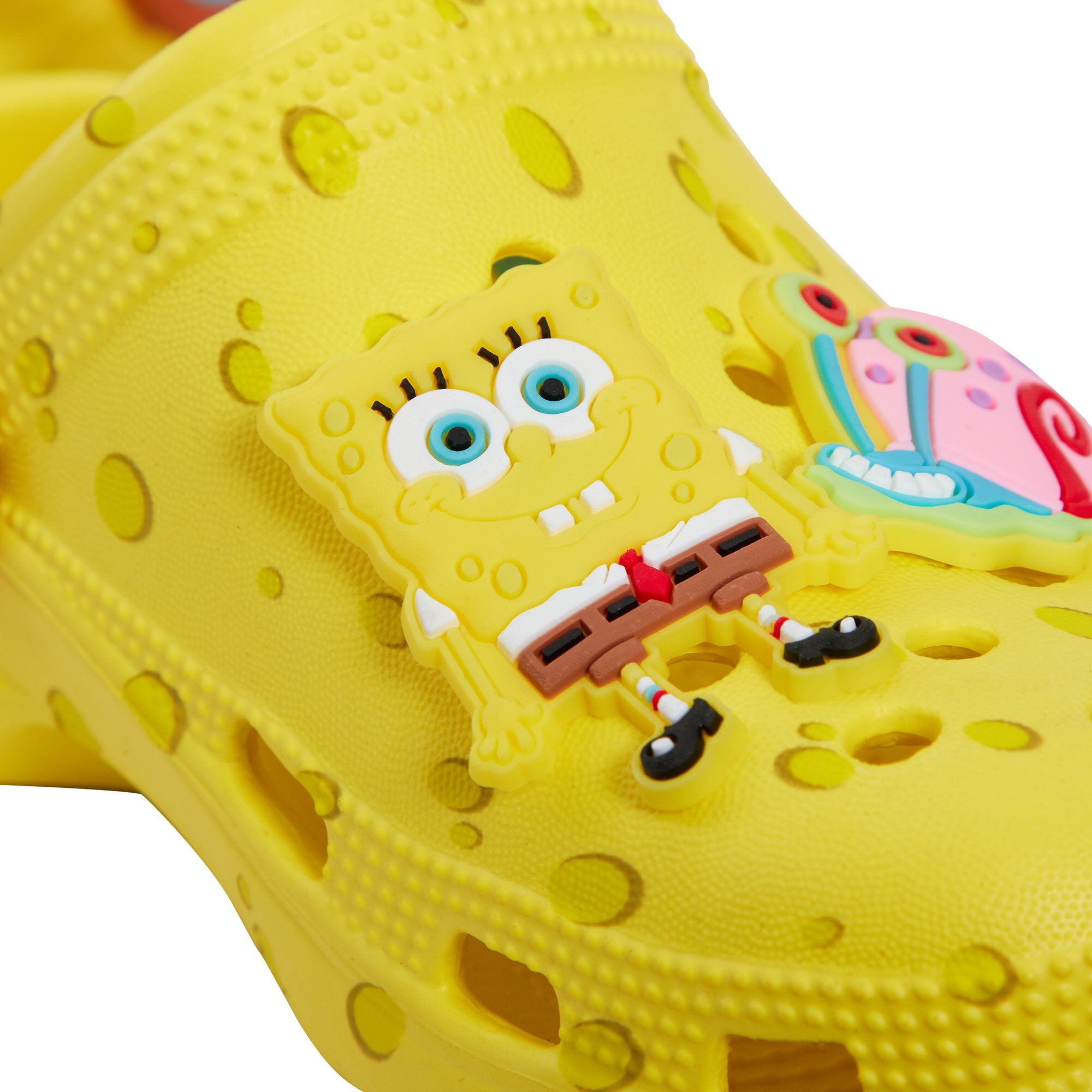 SpongeBob SquarePants Clogs with Charms Sandals Kids Summer Sliders Beach Shoes