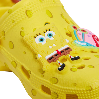 SpongeBob SquarePants Clogs with Charms Sandals Kids Summer Sliders Beach Shoes