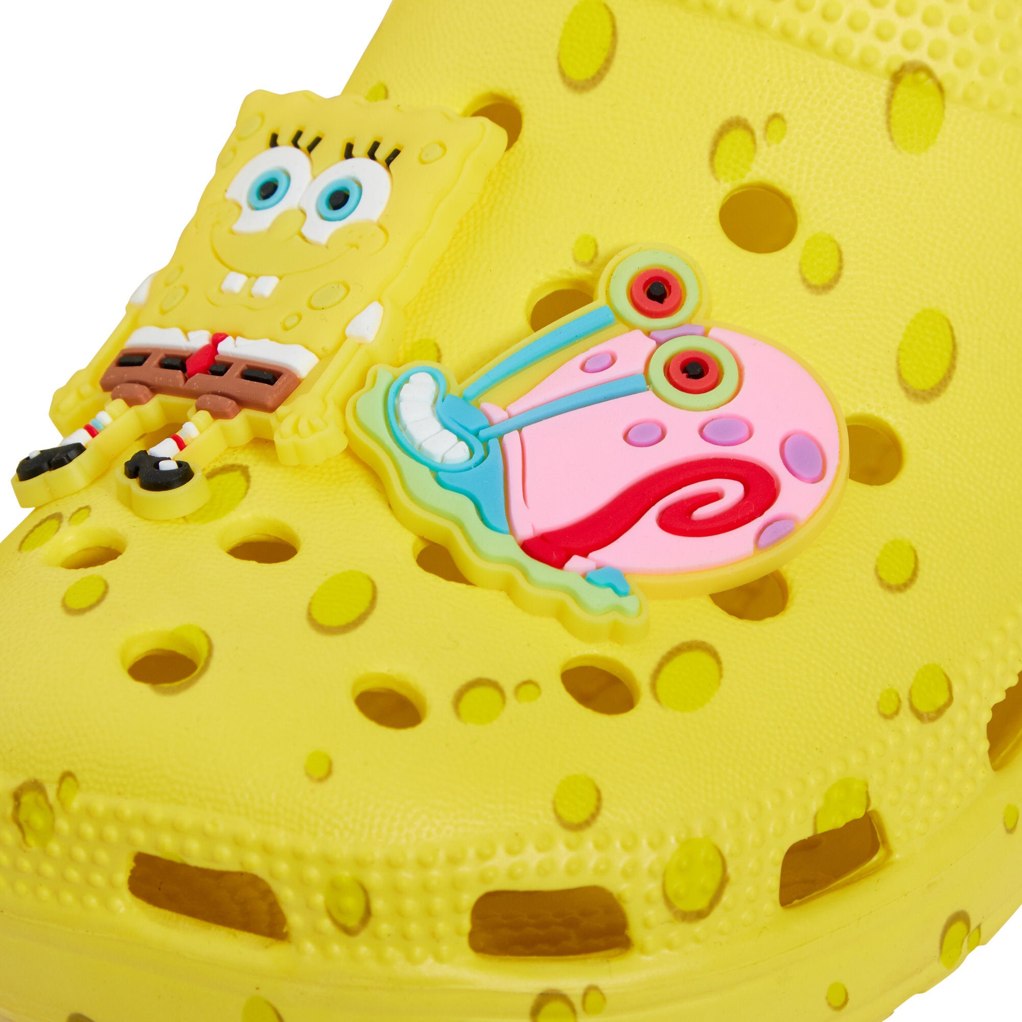 SpongeBob SquarePants Clogs with Charms Sandals Kids Summer Sliders Beach Shoes