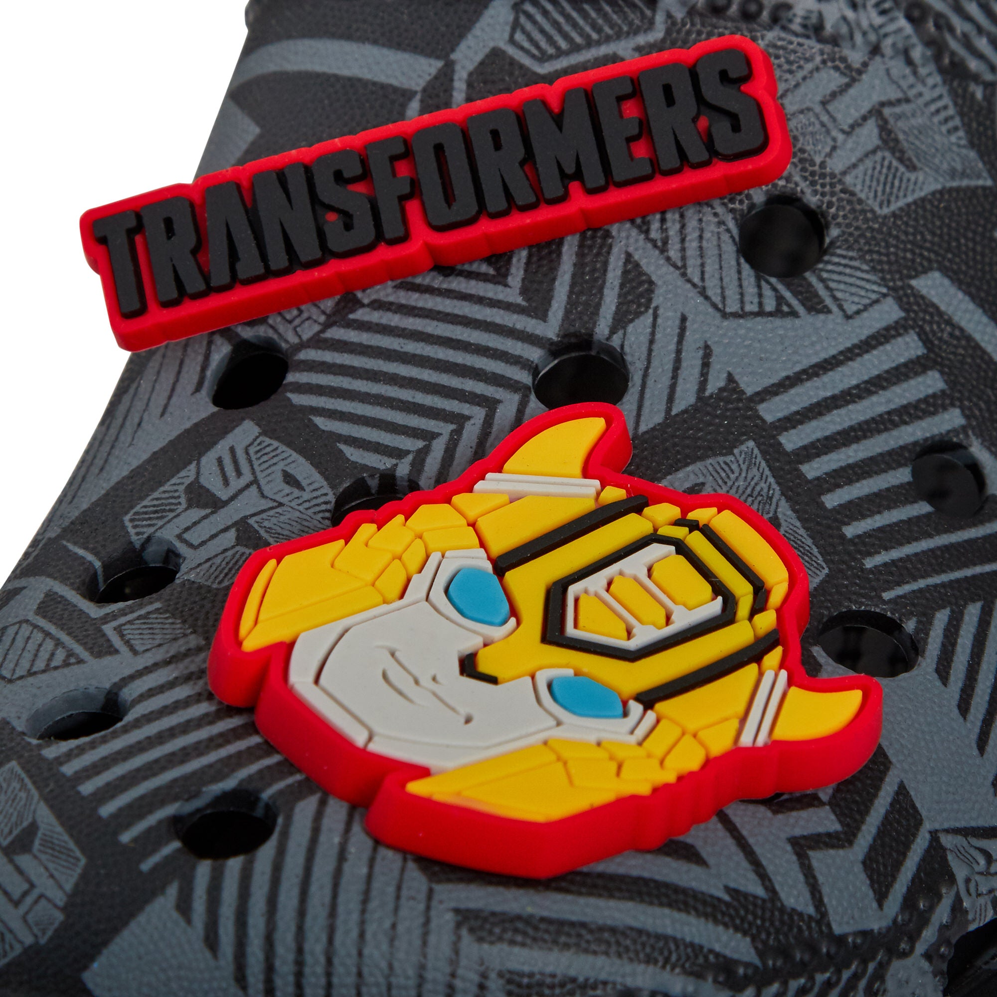 Boys Transformers Clogs + Charms Kids Sandals Optimus Prime Sliders Beach Shoes