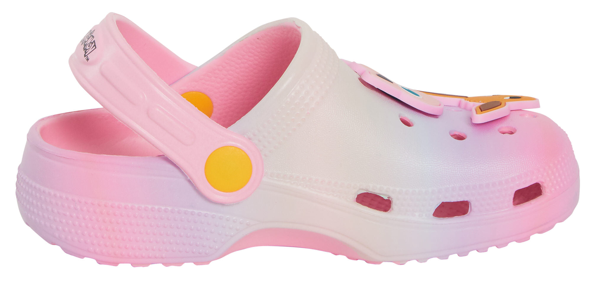 Girls Pokemon Clogs + Charms Kids Sandals Pikachu Eevee Sliders Beach Shoes