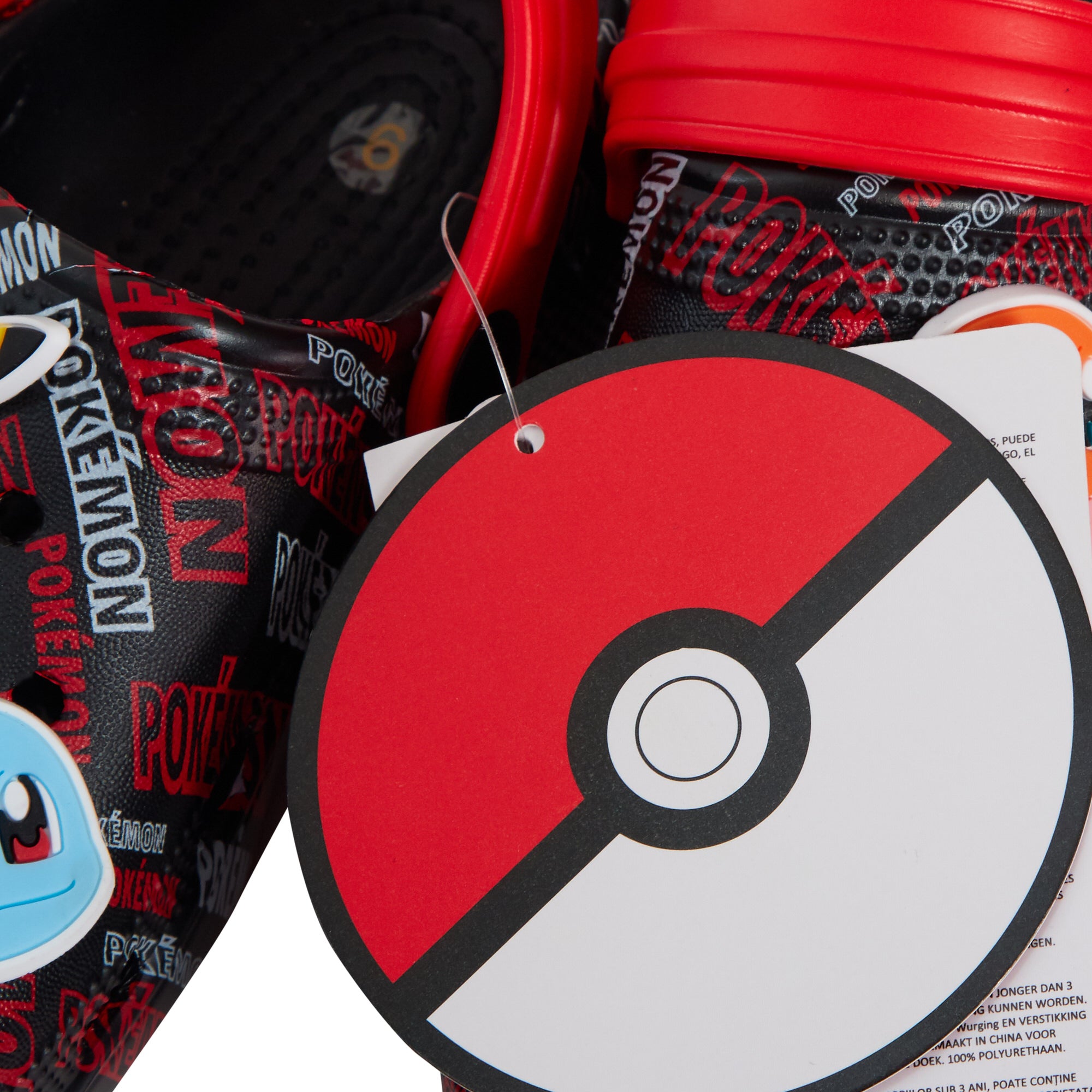 Pokemon Clogs + Charms Girls Boys Pikachu Sandals Pokeball Sliders Beach Shoes