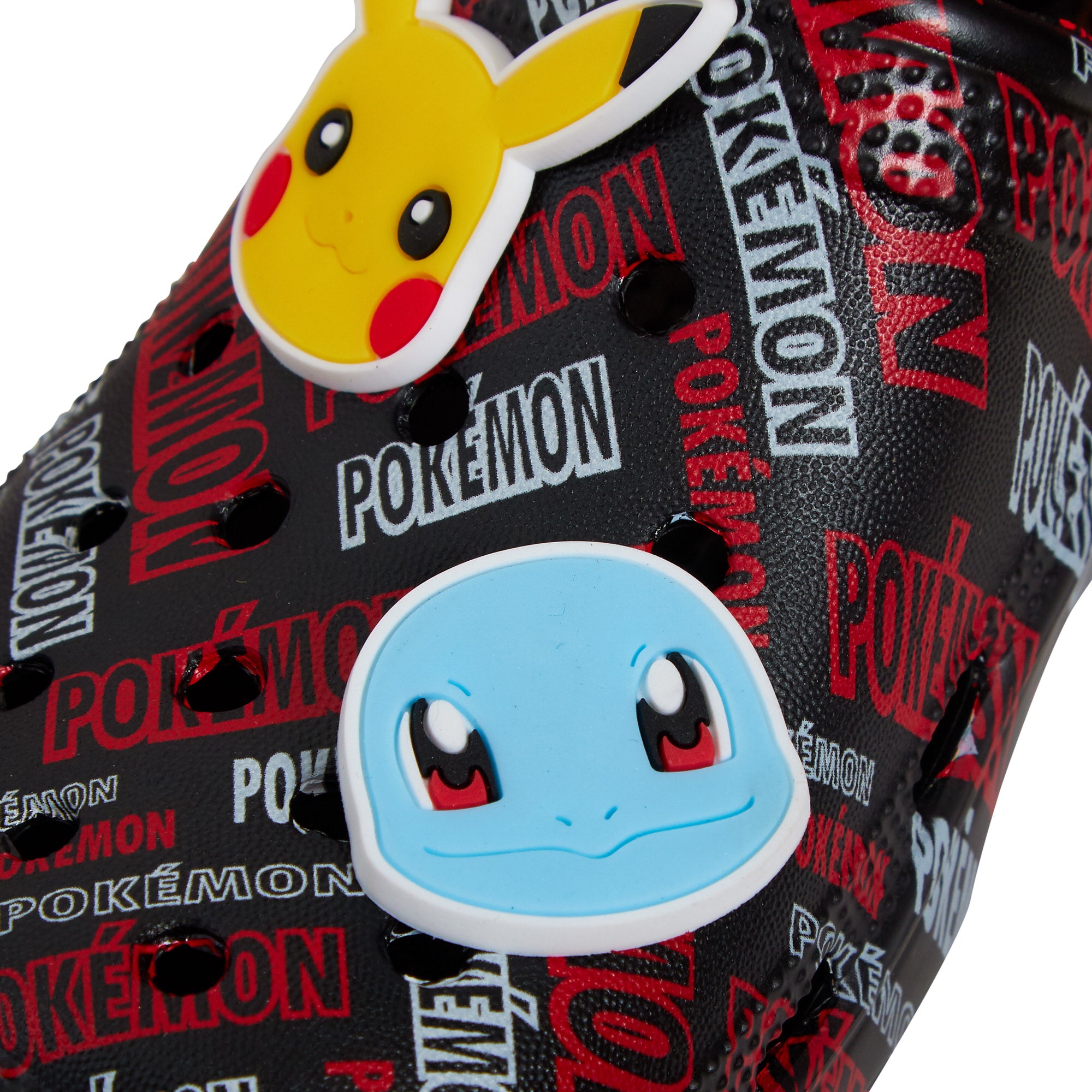 Pokemon Clogs + Charms Girls Boys Pikachu Sandals Pokeball Sliders Beach Shoes
