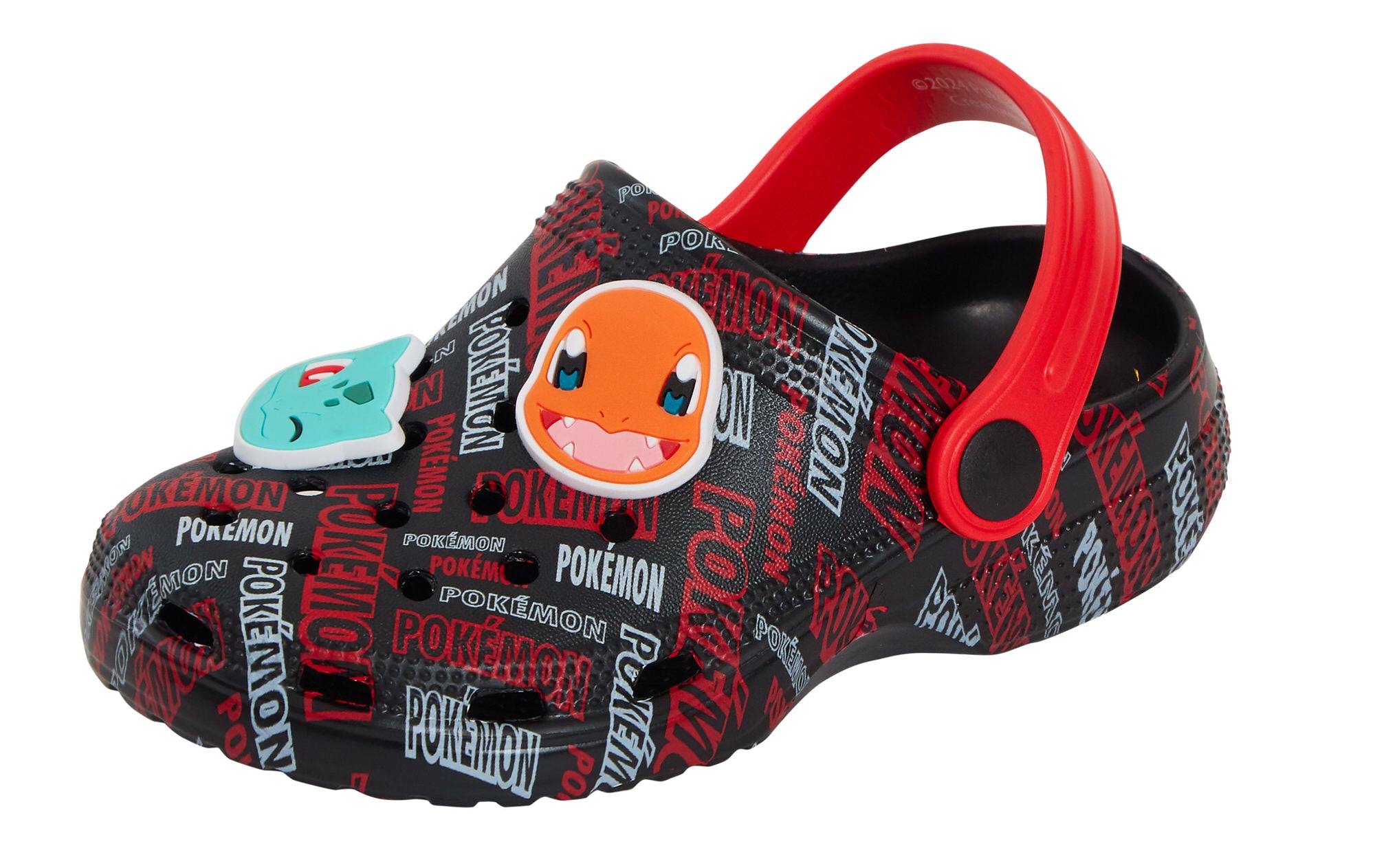 Pokemon Clogs + Charms Girls Boys Pikachu Sandals Pokeball Sliders Beach Shoes