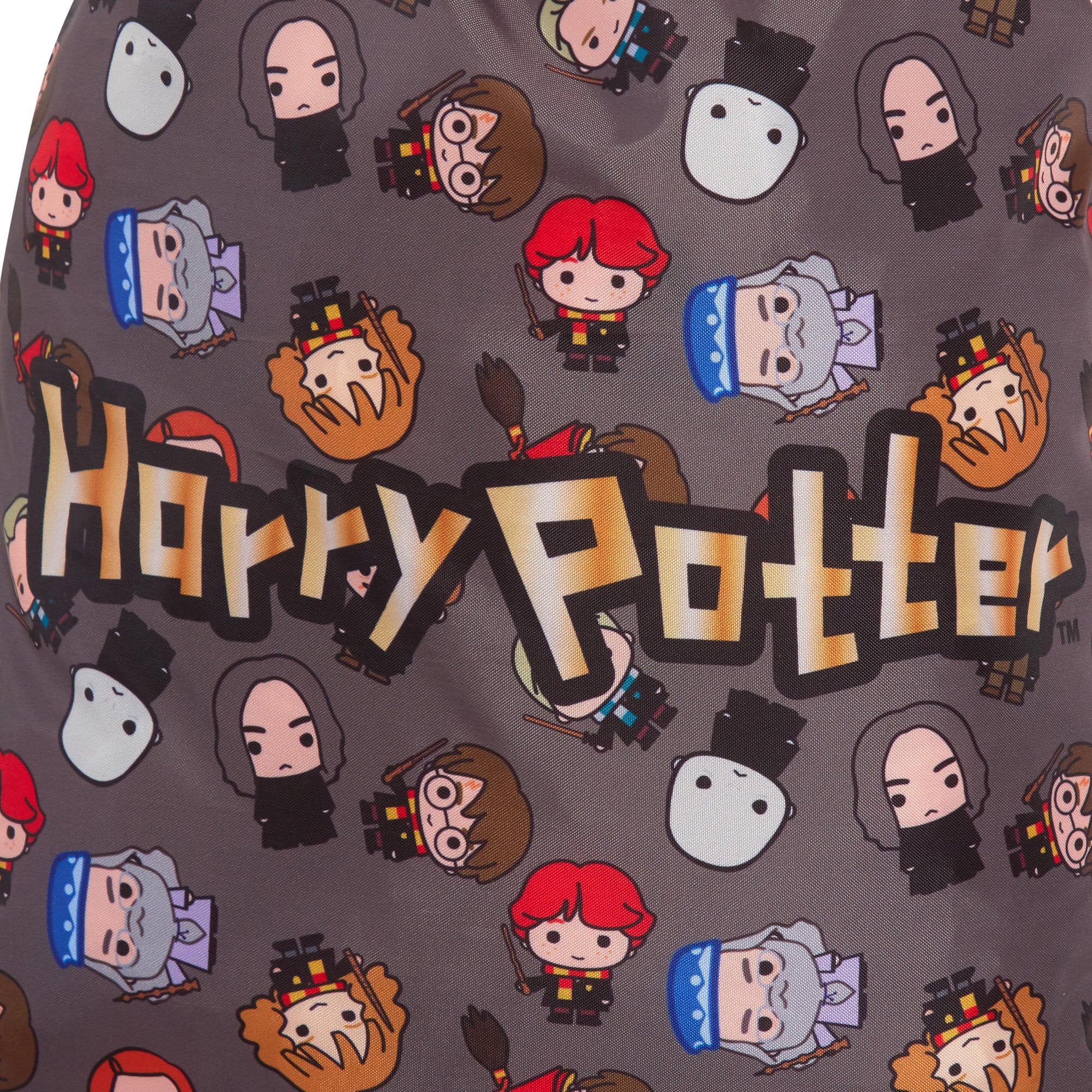 Harry Potter Chibi Drawstring Gym Bag Kids School Trainer Swim Bag Backpack Gift