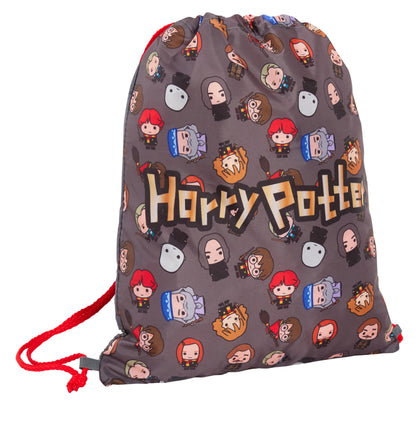 Harry Potter Chibi Drawstring Gym Bag Kids School Trainer Swim Bag Backpack Gift