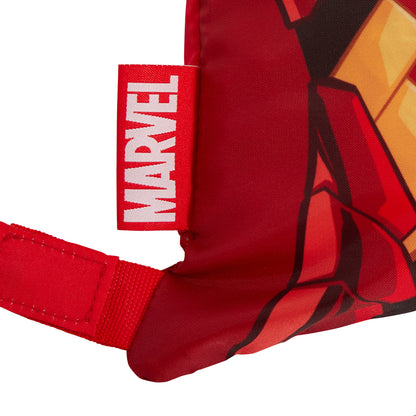 Boys Marvel Iron Man Drawstring Gym Bag Avengers Sports Swimming PE Kit Backpack