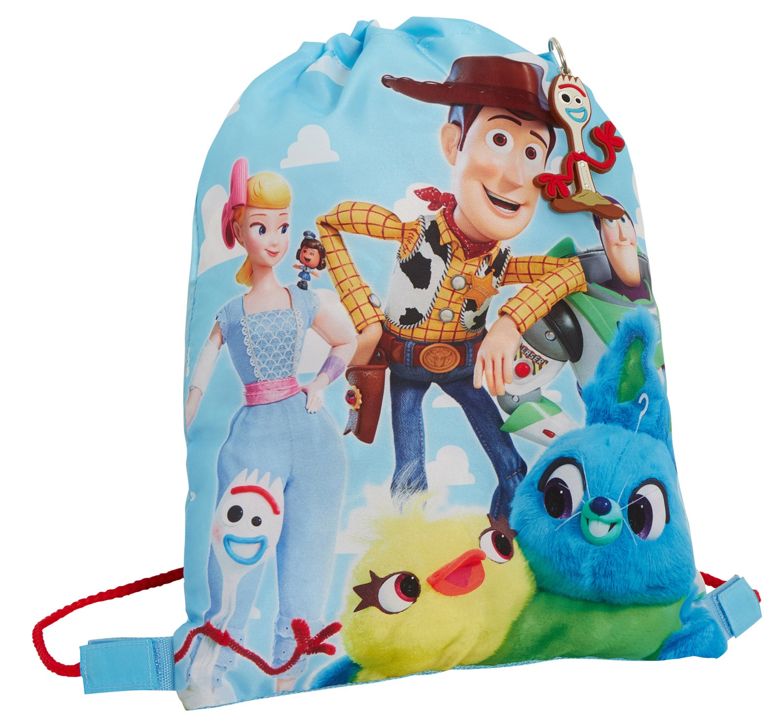 Boys Girls Toy Story 4 Drawstring Gym Bag Kids Buzz Woody Forky Nursery Swim Bag