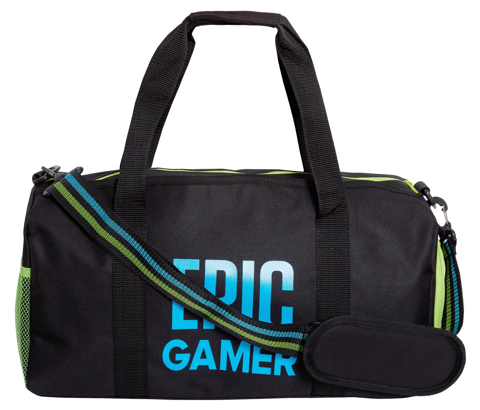 Epic Gamer Sports Holdall Adults Kids Duffle School Gym Bag Shoulder Straps