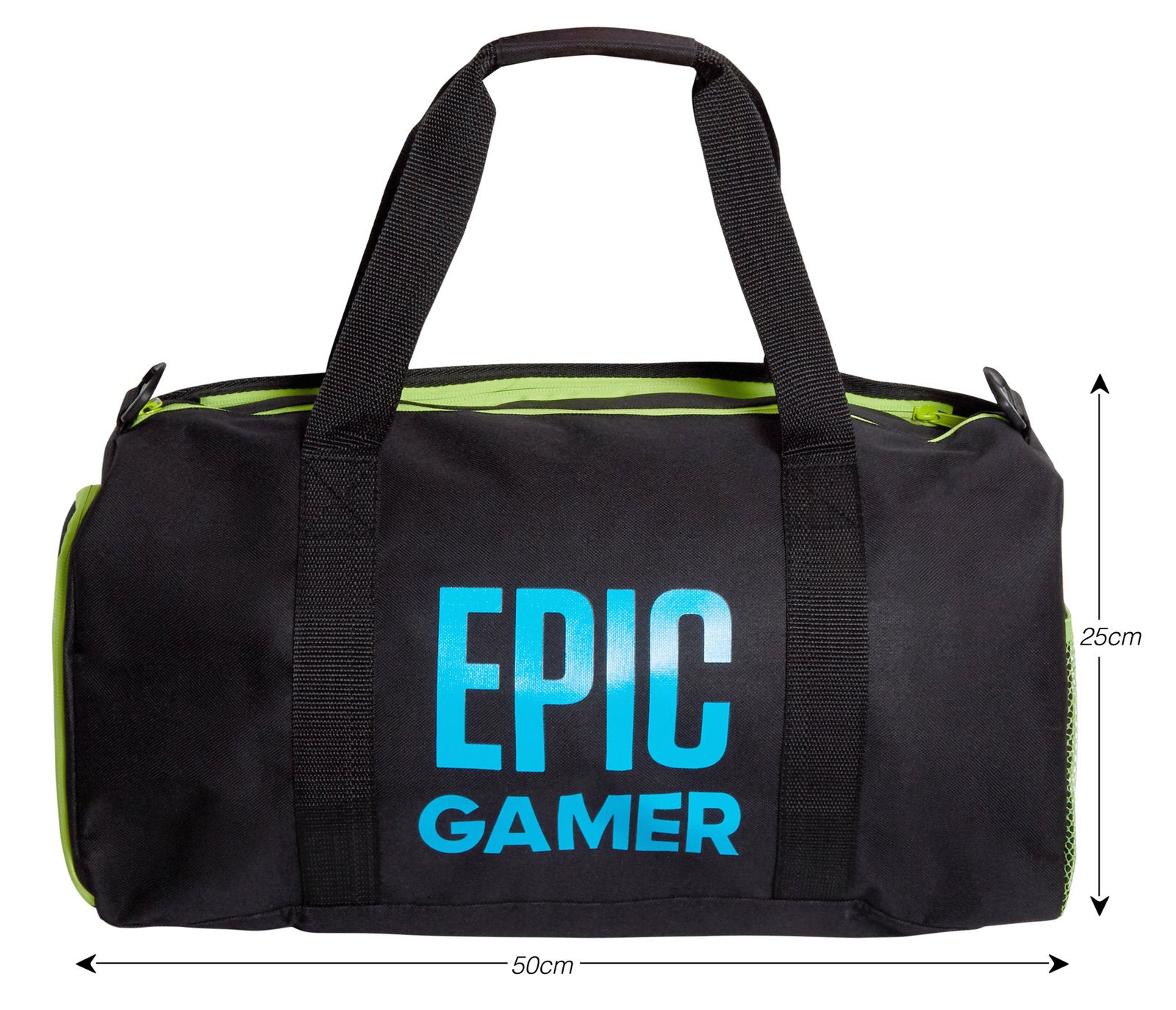 Epic Gamer Sports Holdall Adults Kids Duffle School Gym Bag Shoulder Straps