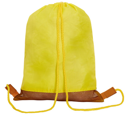 Kids SpongeBob SquarePants Gym Bag Boys Girls Drawstring School Swim Lunch Bag