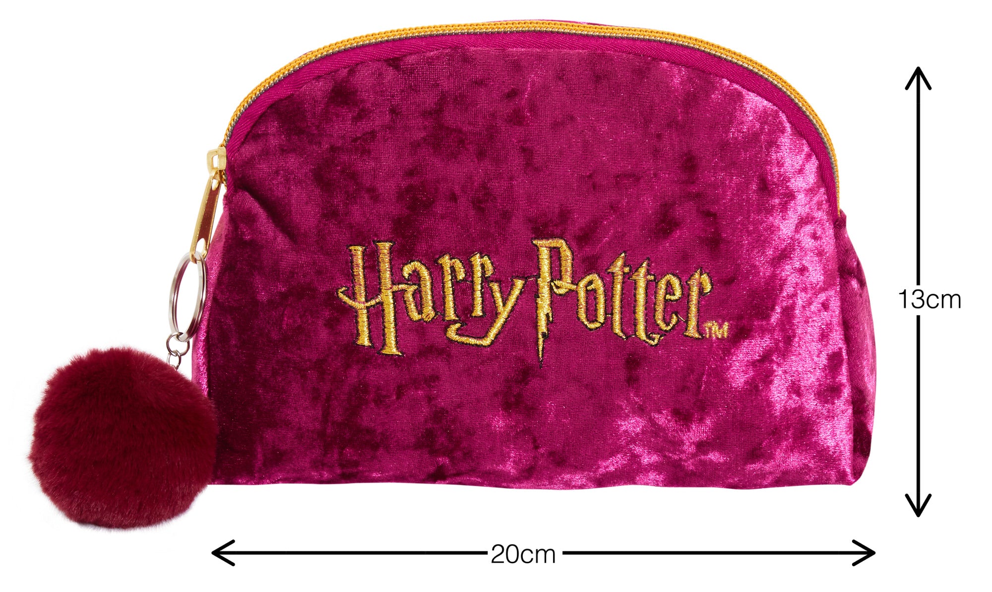 Harry Potter Make Up Bag for Women Hogwarts Cosmetic Toiletries Bag Pencil Case