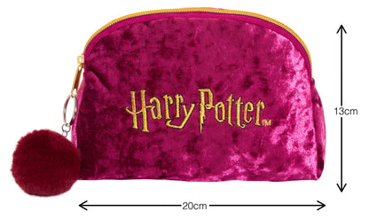 Harry Potter Make Up Bag for Women Hogwarts Cosmetic Toiletries Bag Pencil Case