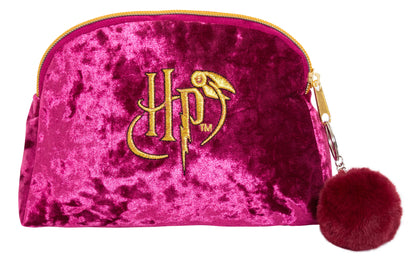 Harry Potter Make Up Bag for Women Hogwarts Cosmetic Toiletries Bag Pencil Case