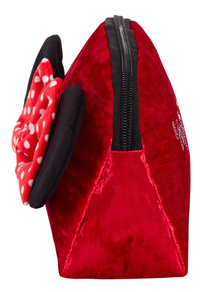 Minnie Mouse Make Up Bag for Women Disney Cosmetic Toiletries Bag Pencil Case