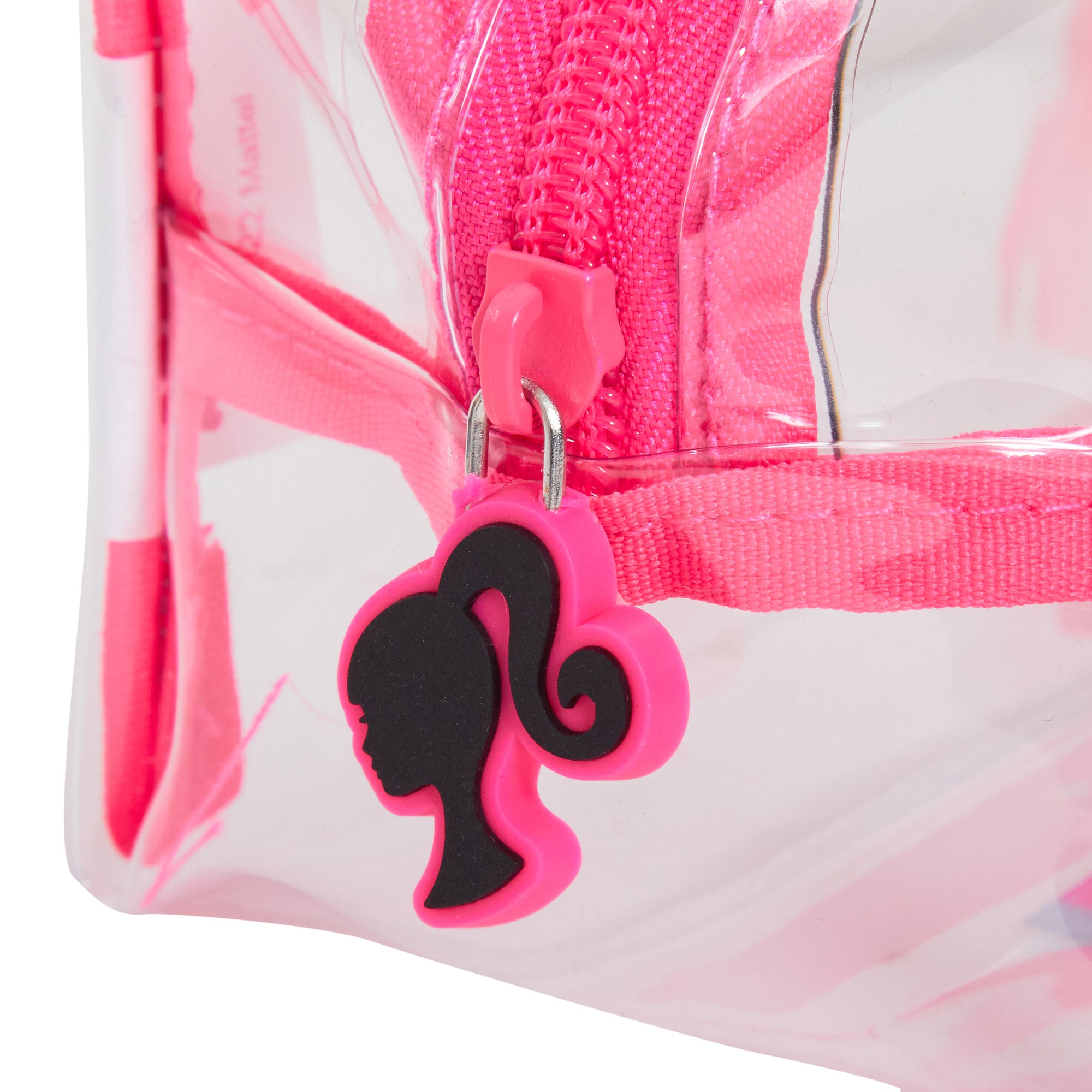 Barbie Clear Cosmetics Bag For Girls Womens Transparent Make Up Bag Pencil Case