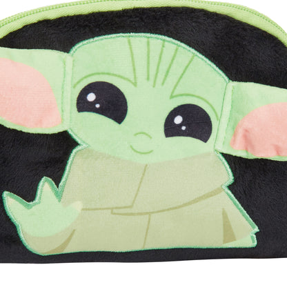 Mandalorian Toiletry Bag Baby Yoda Cosmetic Bag Grogu Pencil Case Make Up Bag