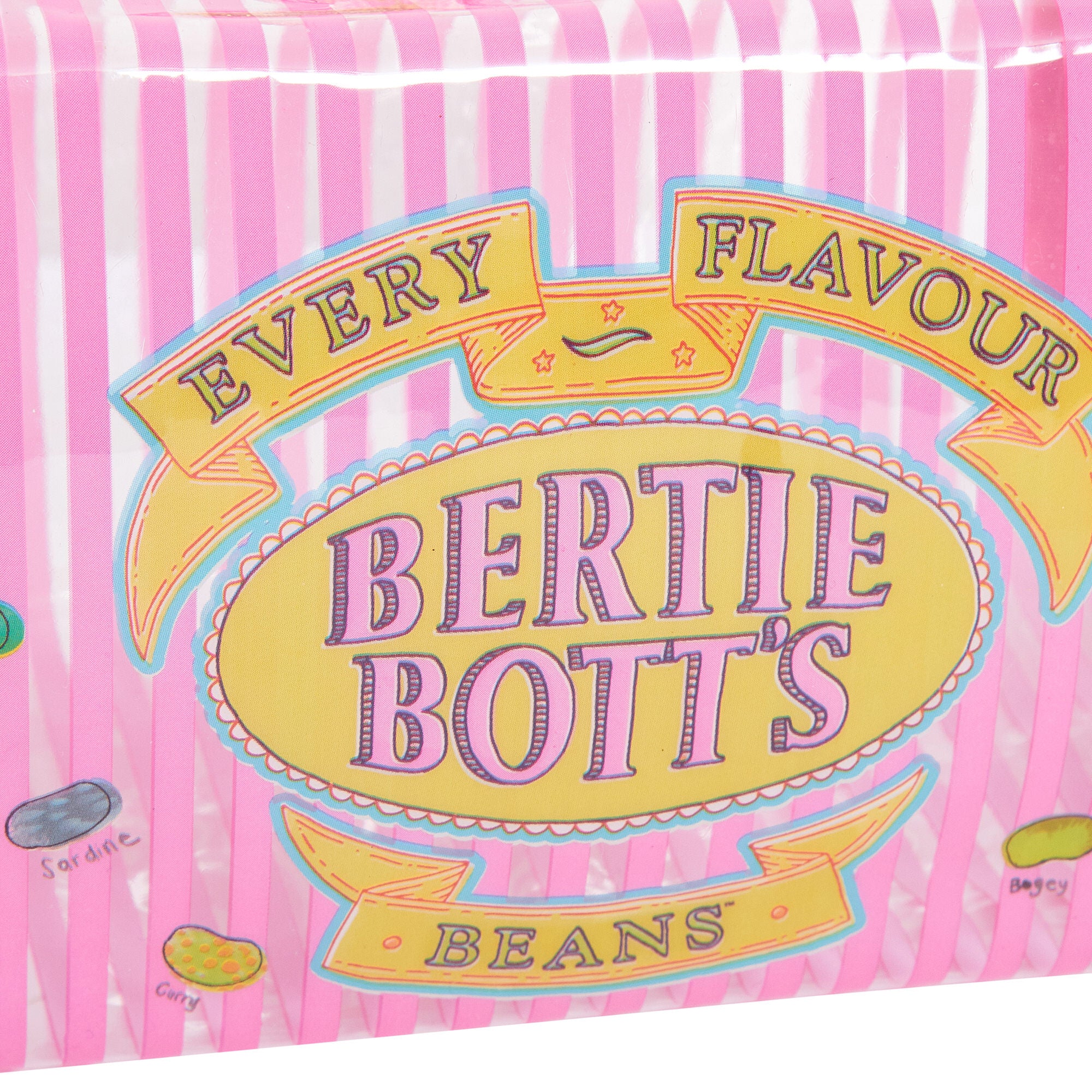 Harry Potter Clear Cosmetics Bag Bertie Botts Make Up Bag School Pencil Case