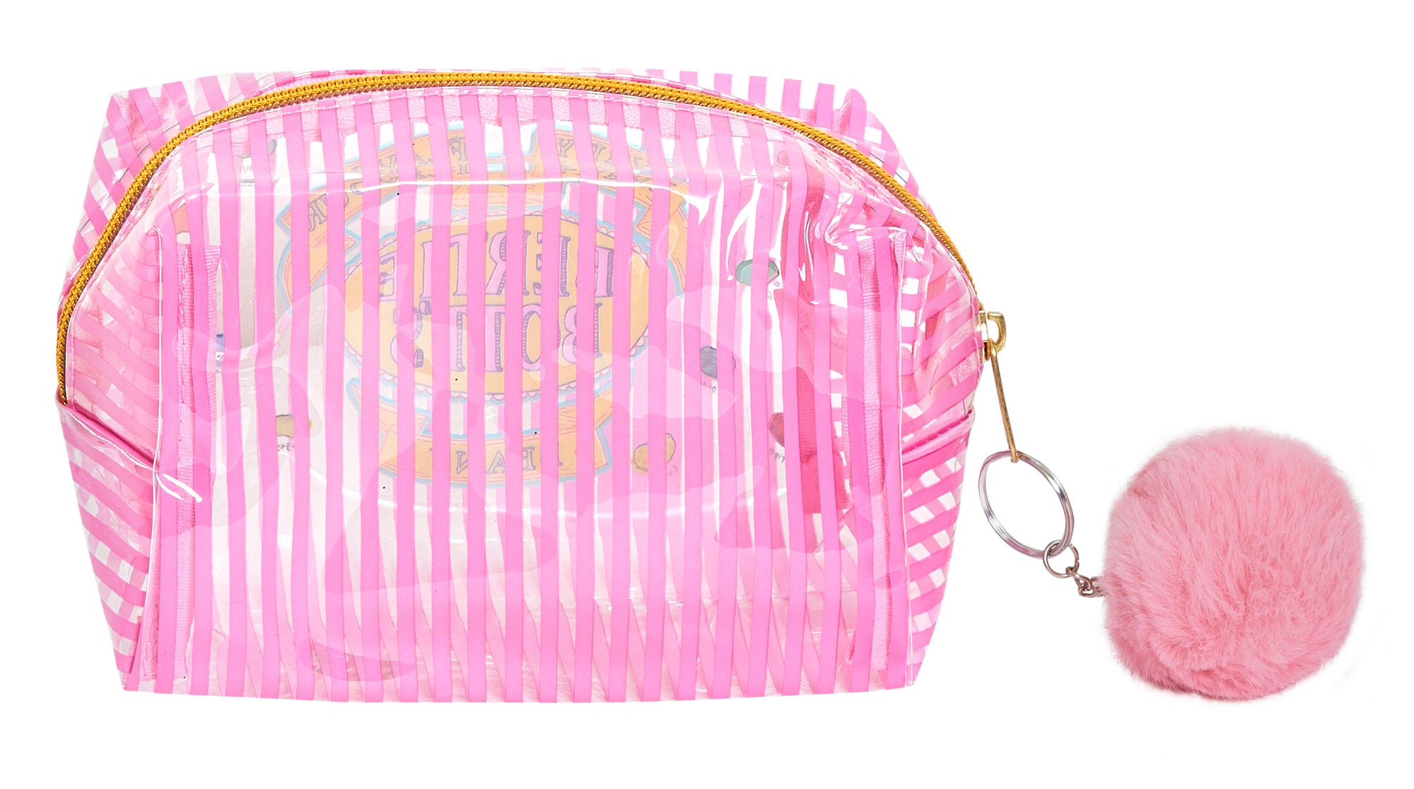 Harry Potter Clear Cosmetics Bag Bertie Botts Make Up Bag School Pencil Case