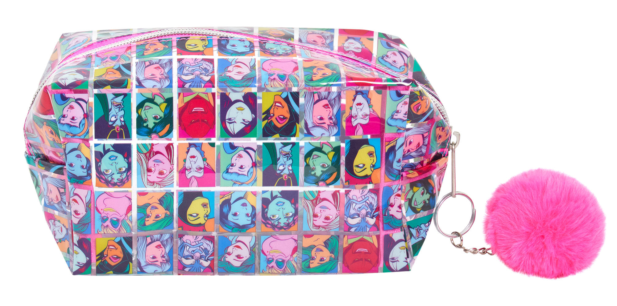Disney Princess and Villains Make Up Bag Womens Cosmetic Toiletries Pencil Case
