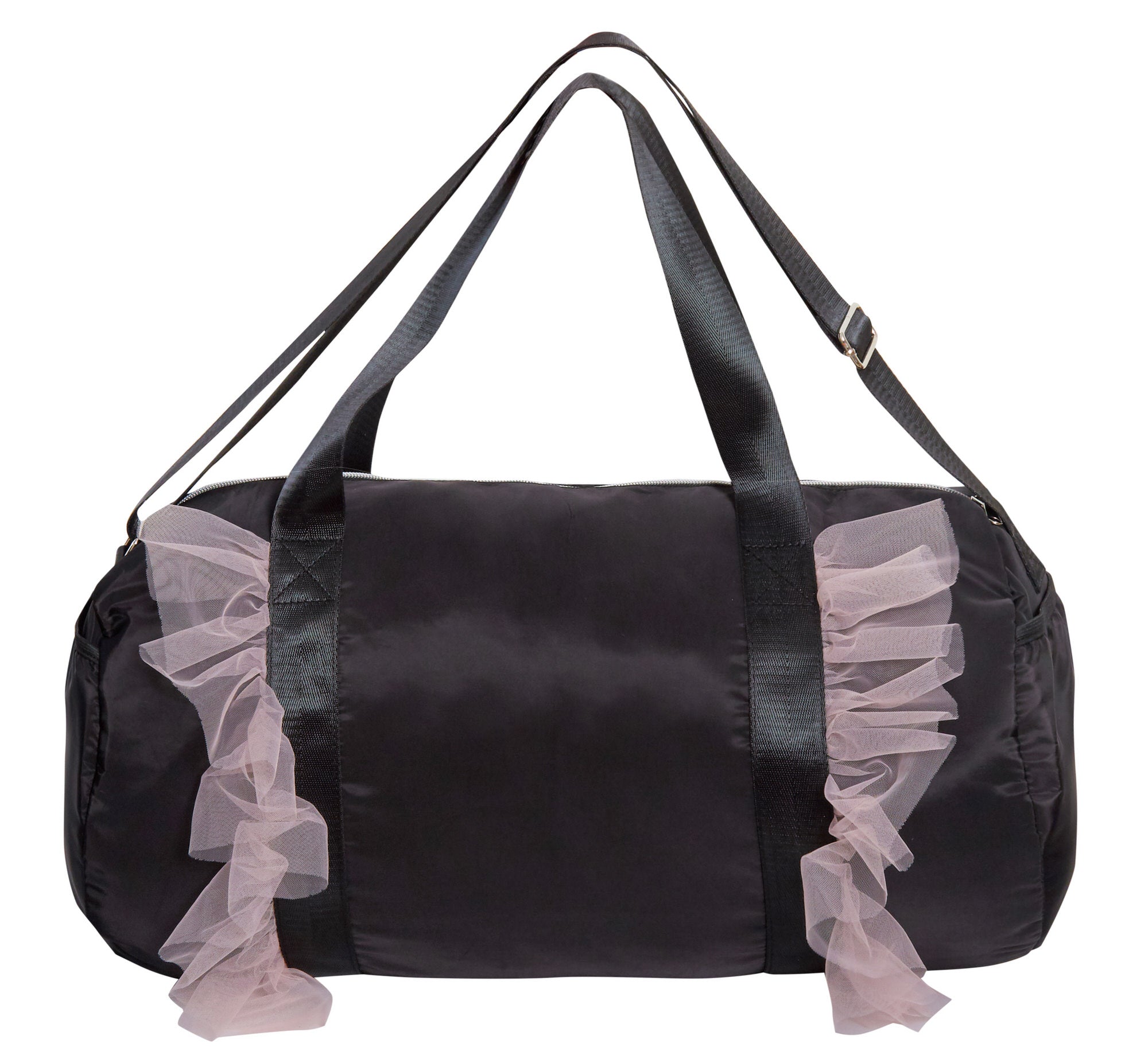 Born To Dance Barrel Bag Girls Holdall Duffle School Sports Ballet Gym Dance Bag