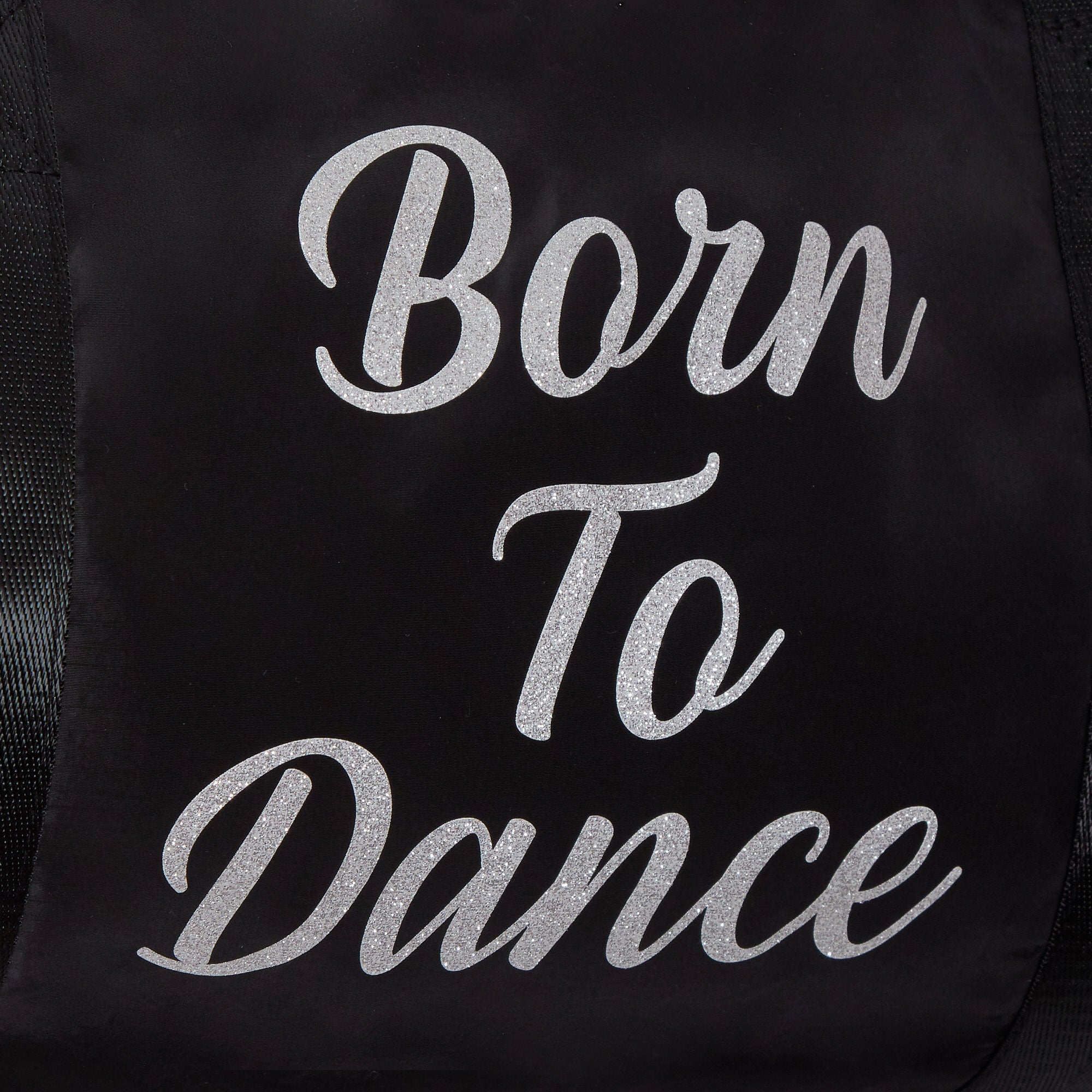 Born To Dance Barrel Bag Girls Holdall Duffle School Sports Ballet Gym Dance Bag