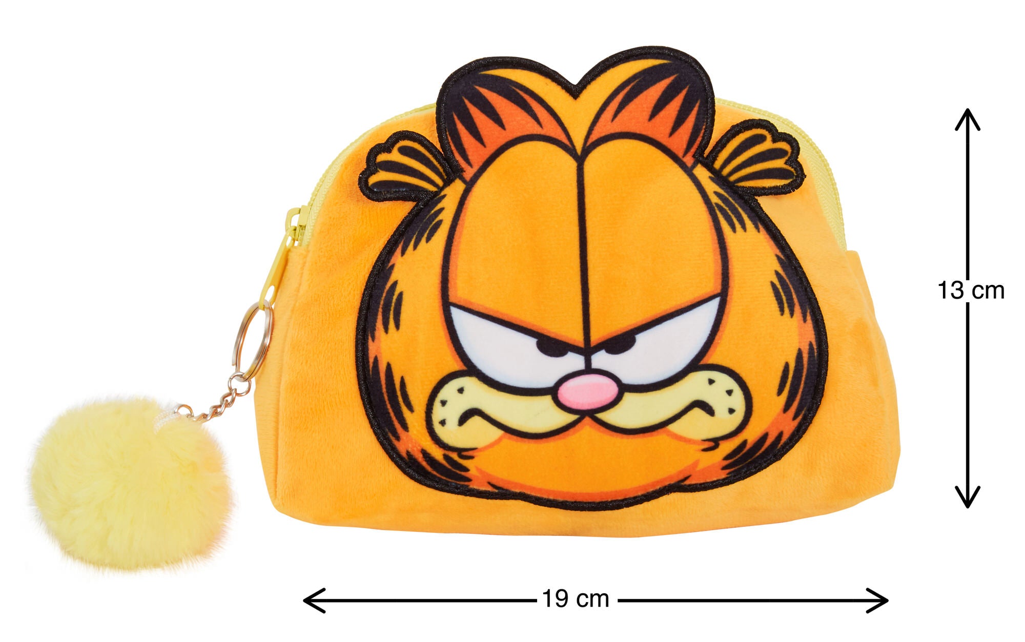 Garfield Make Up Bag for Women Teens Cat Cosmetic Toiletries Bag Pencil Case