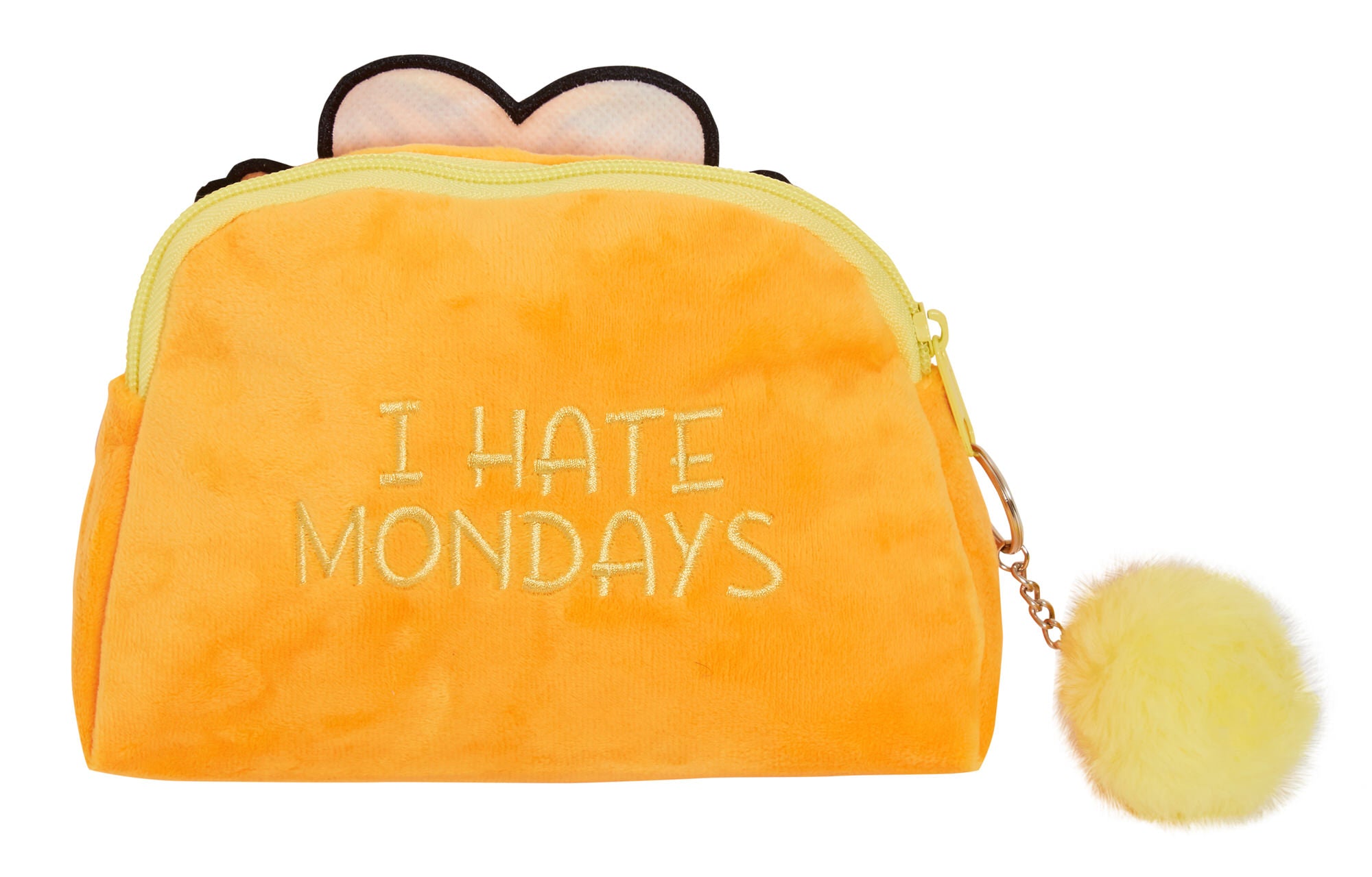 Garfield Make Up Bag for Women Teens Cat Cosmetic Toiletries Bag Pencil Case