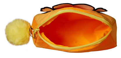 Garfield Make Up Bag for Women Teens Cat Cosmetic Toiletries Bag Pencil Case