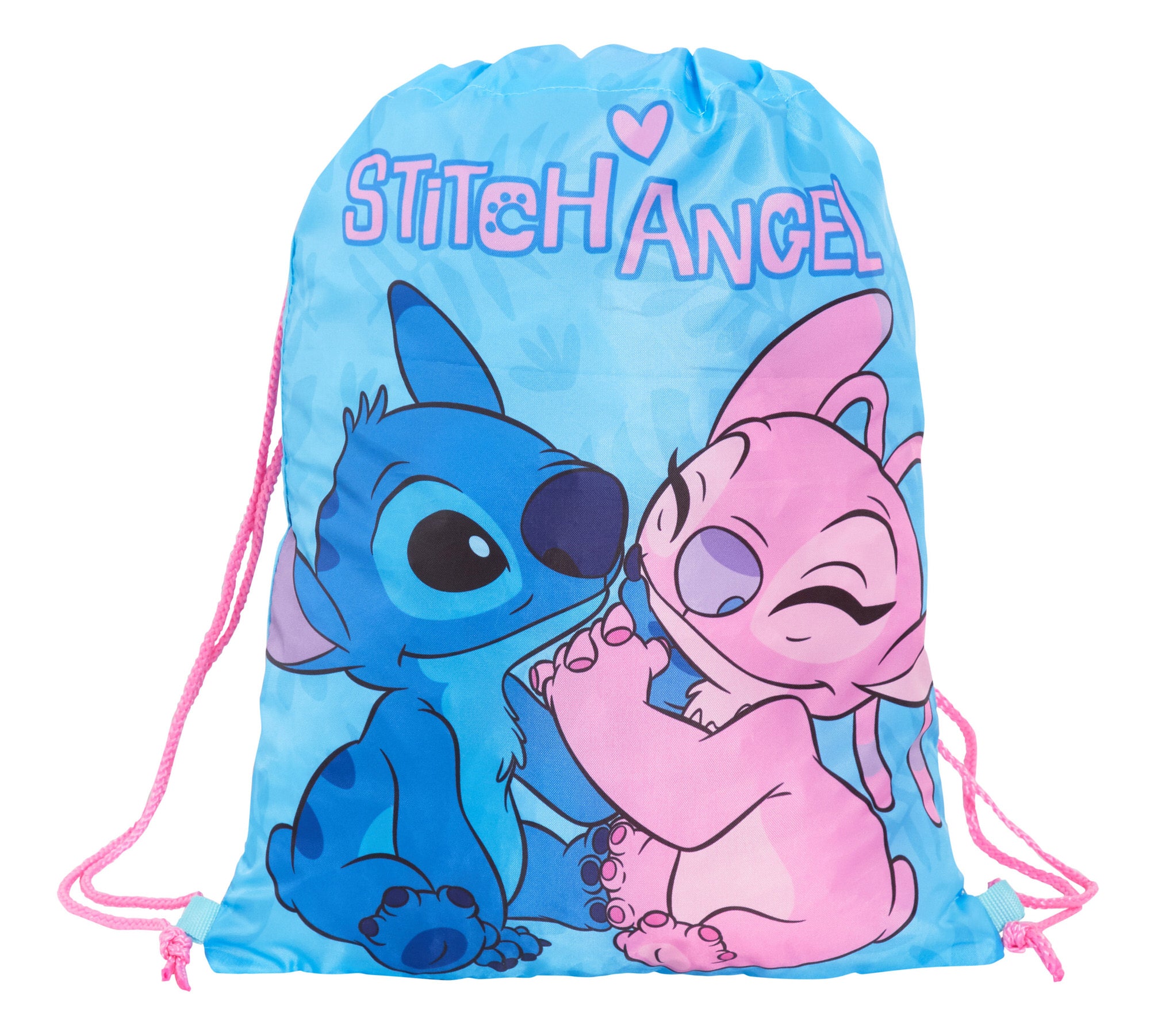 Disney Stitch Drawstring Gym Bag Girls Boys School Trainer Swim Bag Backpack