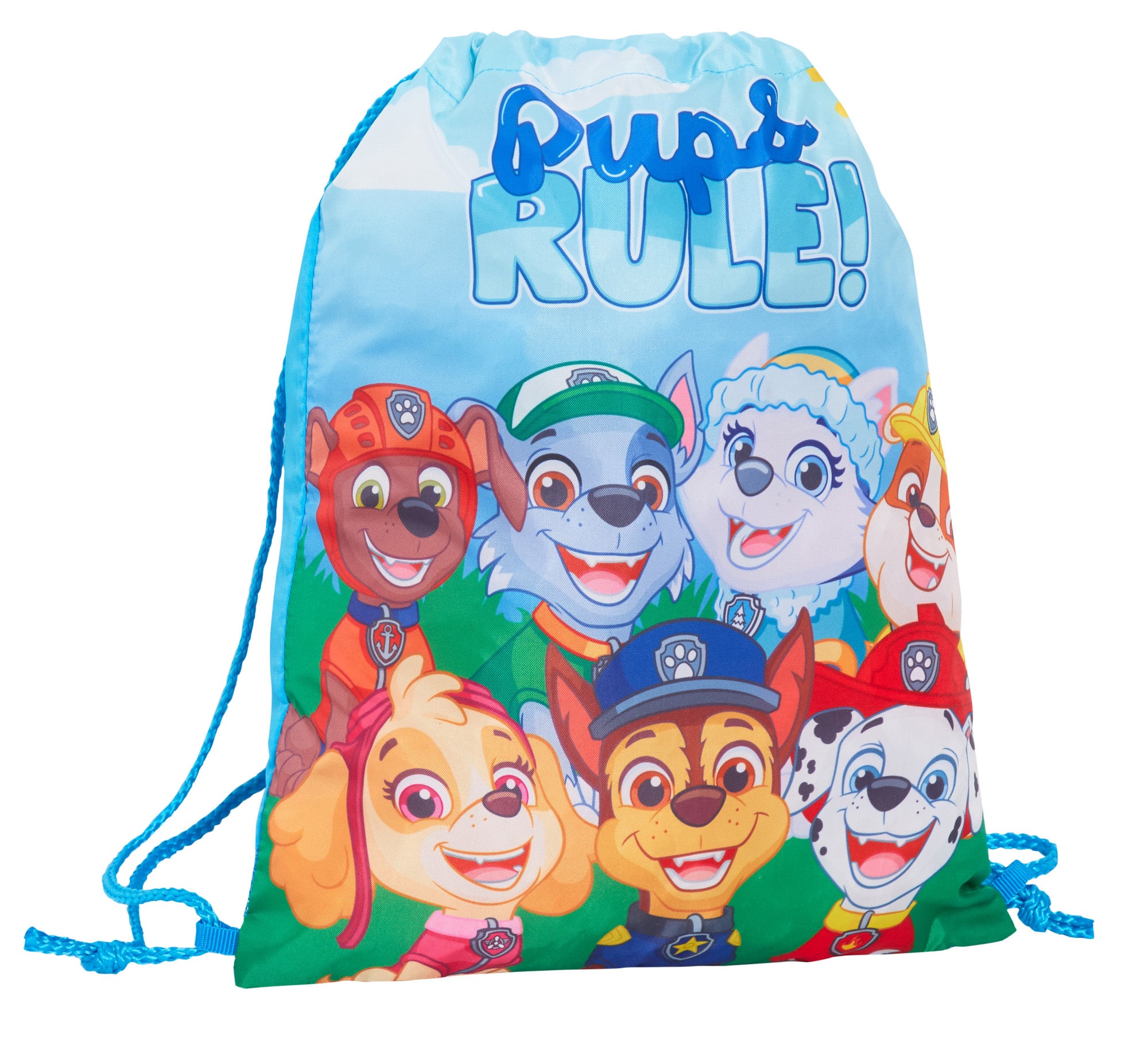 Paw Patrol Drawstring Gym Bag Marshall Chase Trainer Swim Bag Nursery Backpack