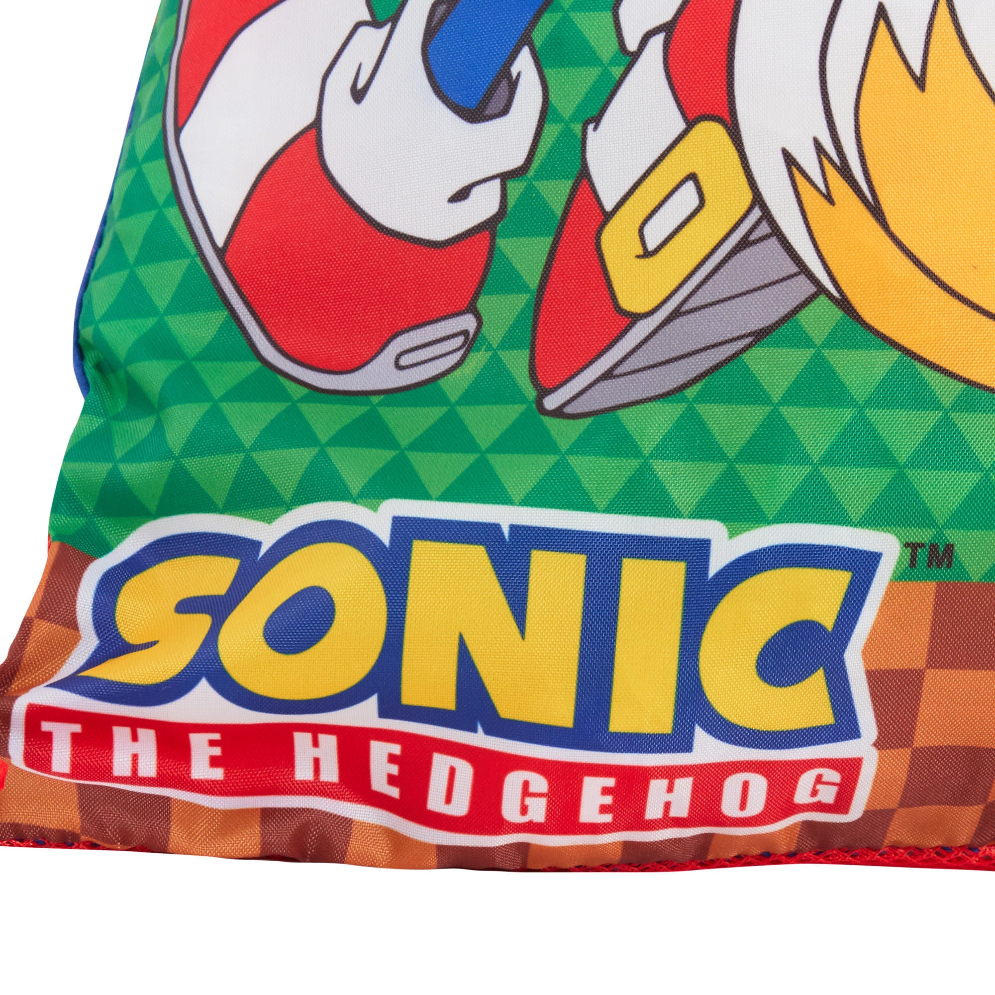 Sonic The Hedgehog Drawstring Gym Bag Boys Trainer Bag Swim Bag Kids PE Backpack